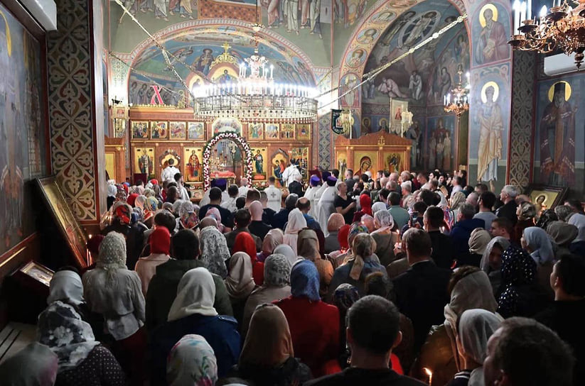 Пасхальное богослужение в Новороссийске