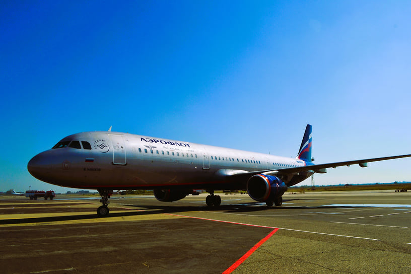 Рейс выполнила компания «Аэрофлот» на самолете Airbus A321