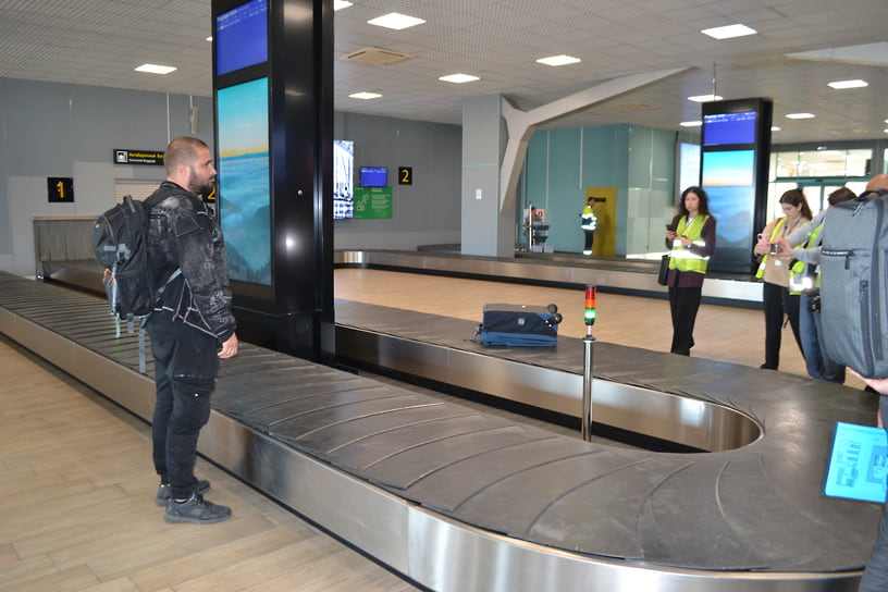 Багажное отделение аэропорта