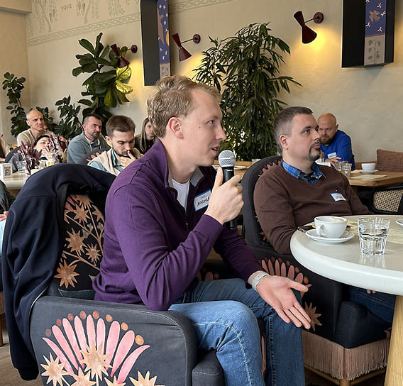 Резиденты и гости клуба интересовались современными трендами на рынке дизайна