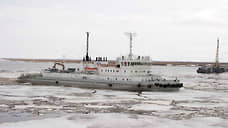 Ледокол морского класса ремонтируют в Красноярске