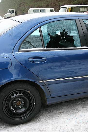 Автомобиль бизнесмена Олега Сорокина был расстрелян в 2003 году