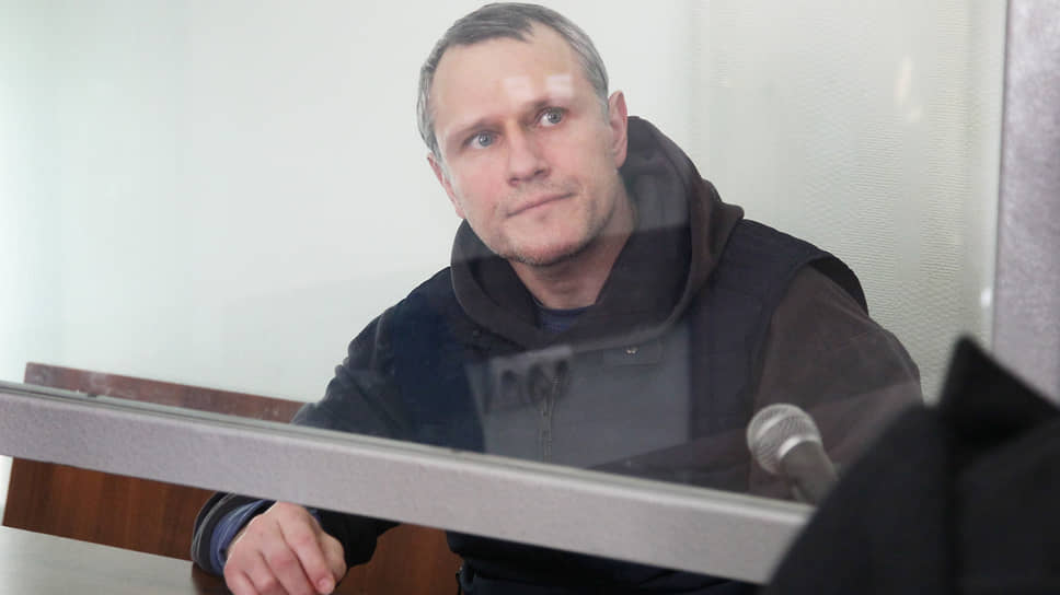 Олег Кручинин на судебном заседании