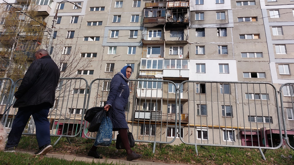 В Нижнем Новгороде достроен дом для пострадавших от взрыва на улице  Краснодонцев – Коммерсантъ Нижний Новгород