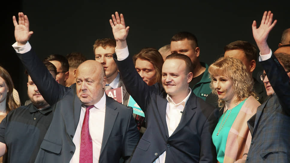 Павел Солодкий (слева на фото) присоединился к "Новым людям" от Партии роста     