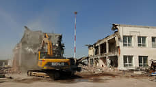 В Нижнем Новгороде начали сносить старое здание аэропорта