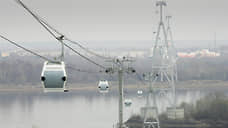 Канатная дорога в Нижнем Новгороде на треть увеличила пассажиропоток