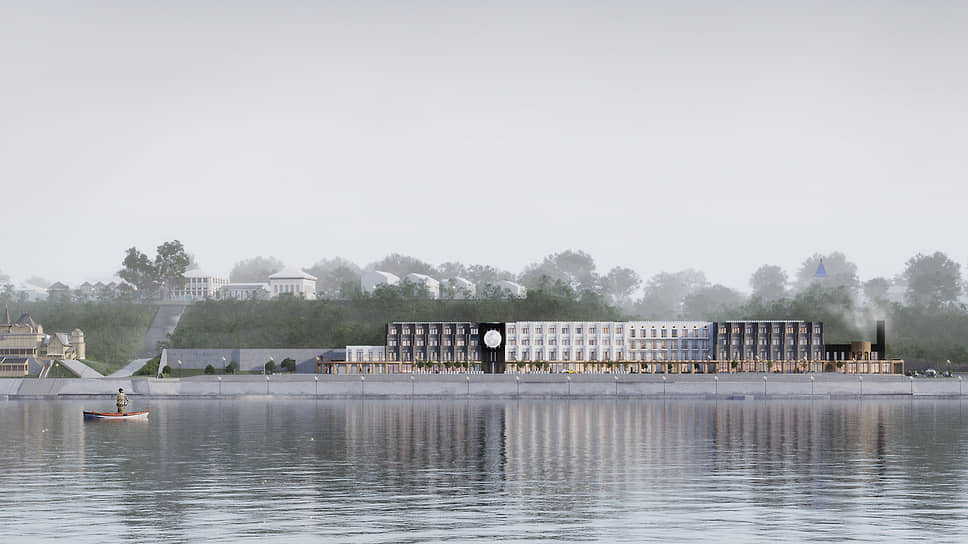 Эскизный проект строительства гостиницы в Городце