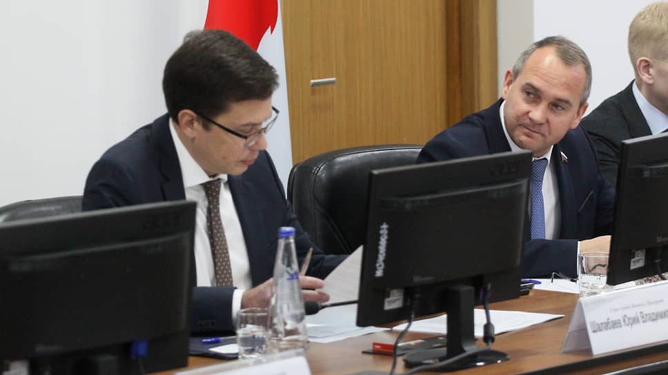 Глава Нижнего Новгорода Юрий Шалабаев и председатель гордумы Евгений Чинцов (слева направо)