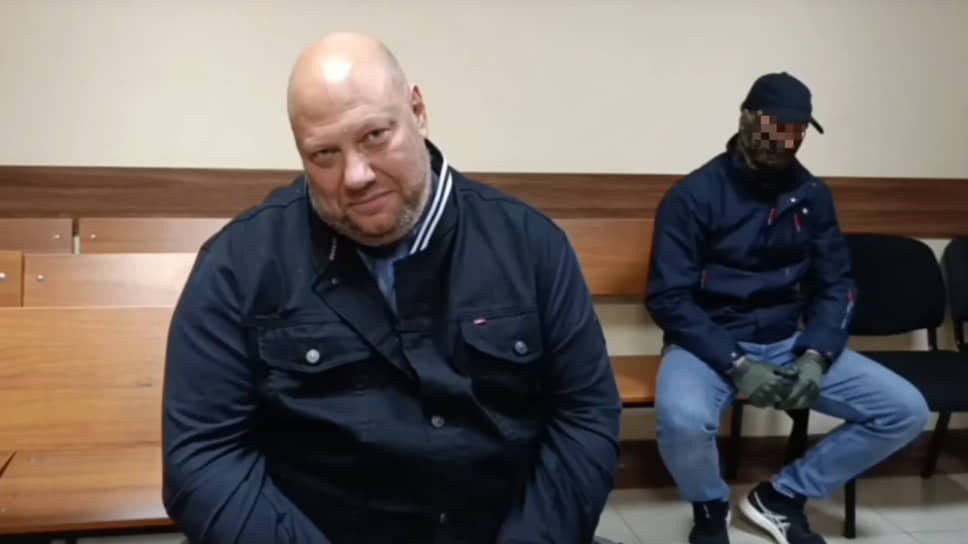 Илья Штокман на судебном заседании по избранию меры пресечения