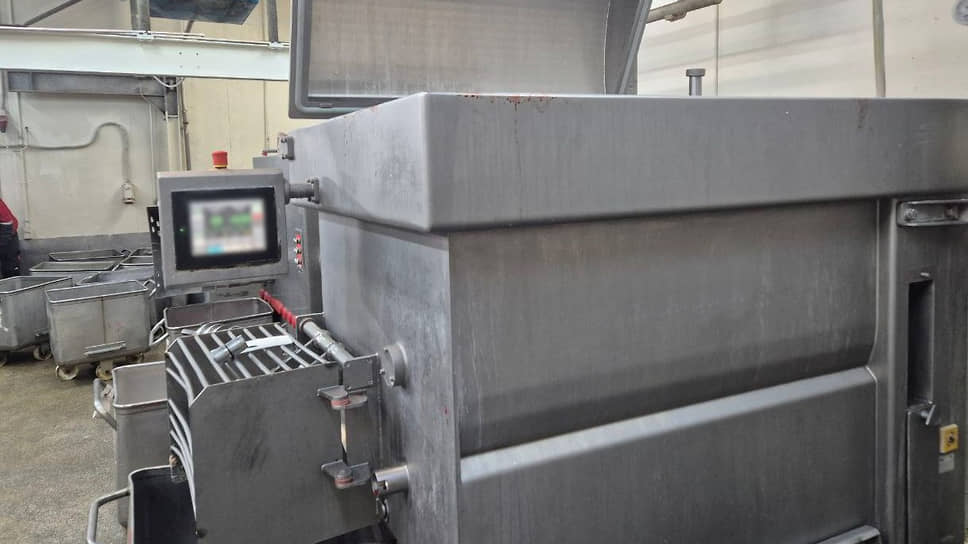 Фаршемешалка на предприятии «Первый мясокомбинат»