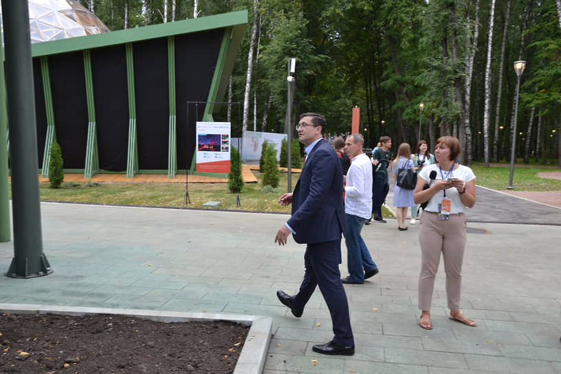 Глеб Никитин осмотрел парк за пару часов до его открытия