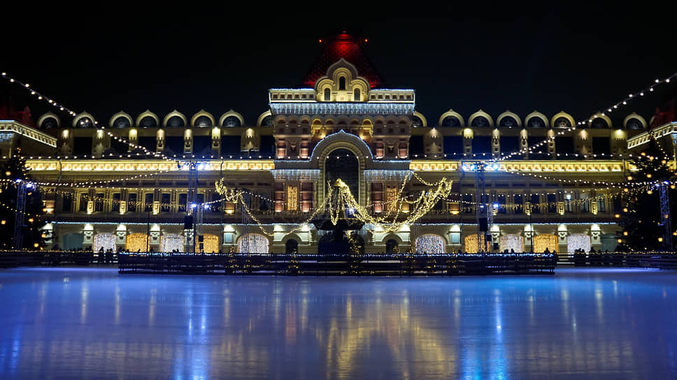 Каток на нижегородской ярмарке

