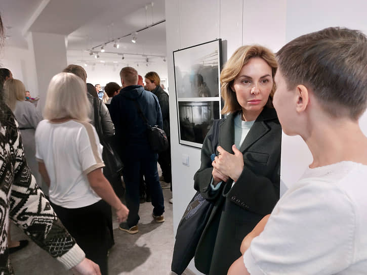 Фотохудожник Евгения Шливко на церемонии открытия