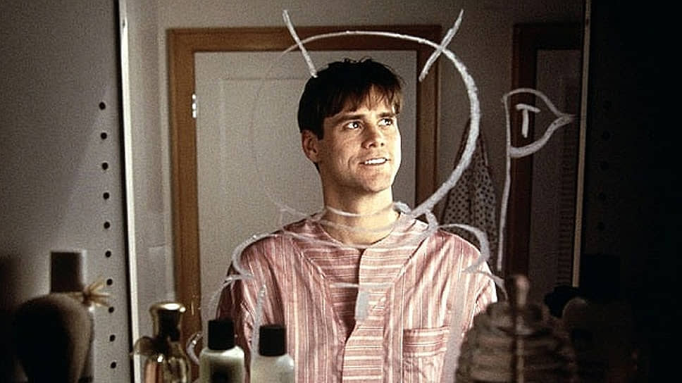 Кадр из фильма «Шоу Трумана»/The Truman Show, 1998. Режиссер Питер Уир