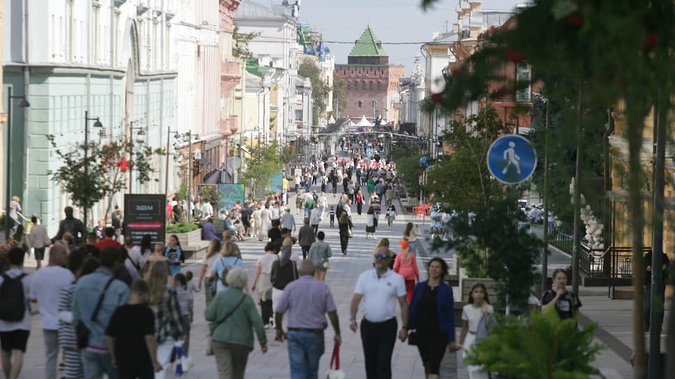 День города в Нижнем Новгороде. Улица Большая Покровская