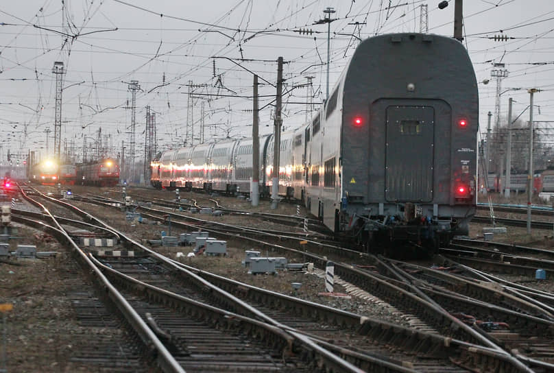 Отправление поезда в Москву