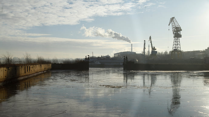 Вышли на открытую воду