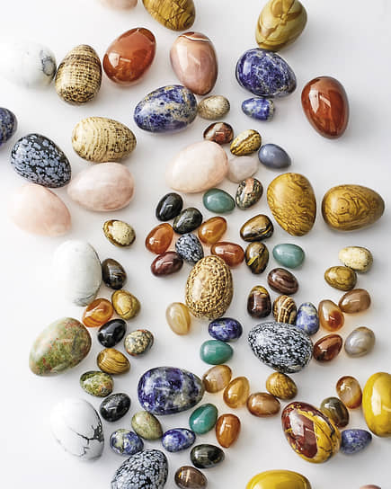 Яйца из натуральных камней — шунгит, содалит, сердолик, агат, говлит, бронзит, авантюрин, мукаит, ореховая яшма, унакит, Quarz Store
