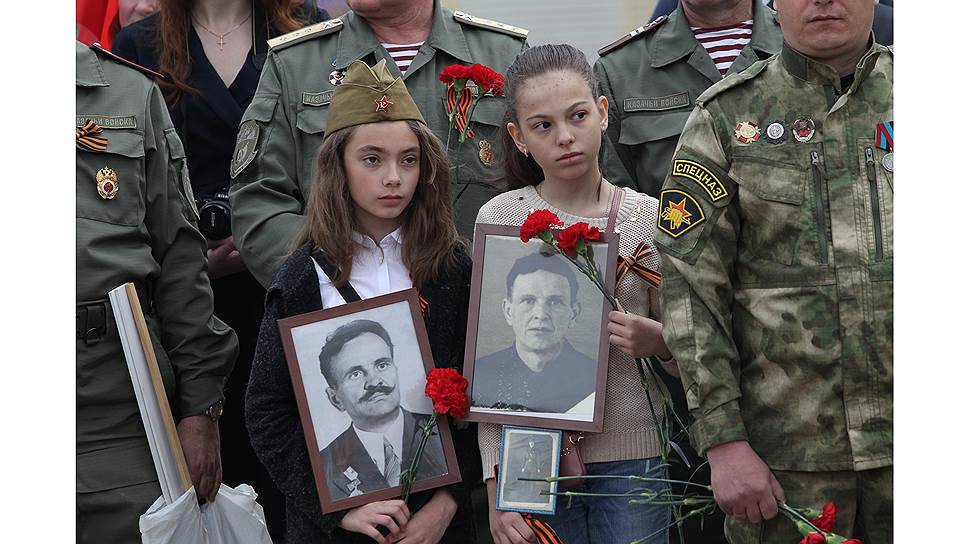 Акция памяти «Бессмертный полк» в Барнауле