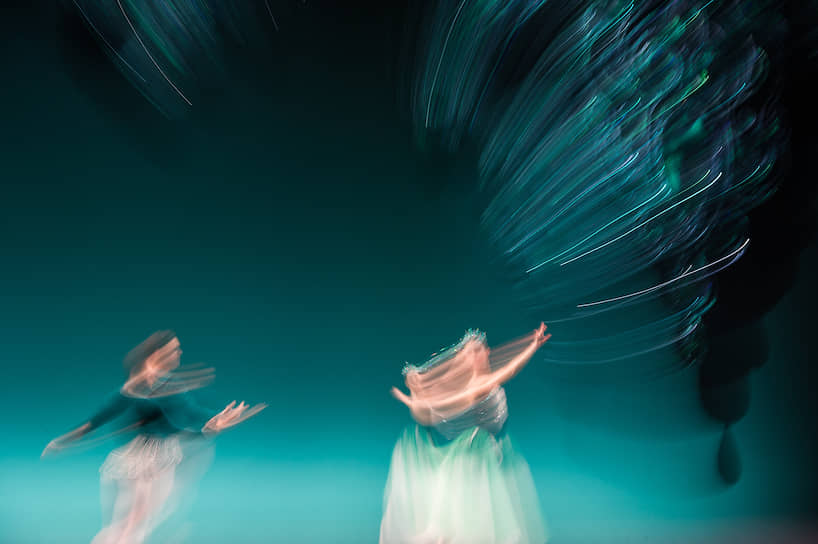 Генеральная репетиция балета «Драгоценности» Джорджа Баланчина на большой сцене Новосибирского театра оперы и балета