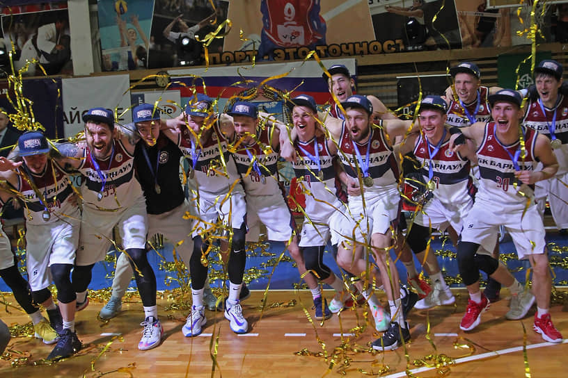 Впервые в истории алтайского баскетбола БК «Барнаул» стал победителем Суперлиги-2