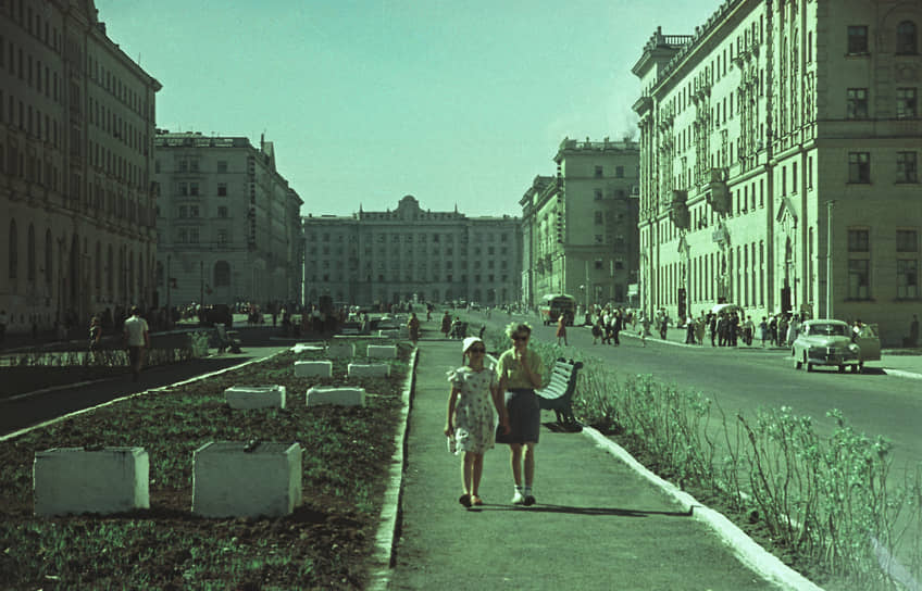 Проспект Ленина в Норильске, 1962 год