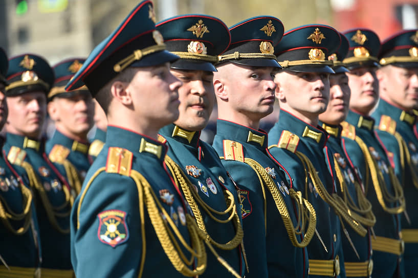 Военный парад на Площади Ленина, посвященный 79-ой годовщине Победы в Великой Отечественной войне