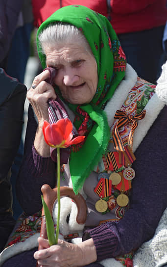 Празднование 72-й годовщины Победы в Великой Отечественной войне в Барнауле, 2017 год