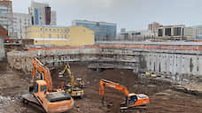 В центре Перми началось строительство каркаса здания МФЦ «Эспланада»