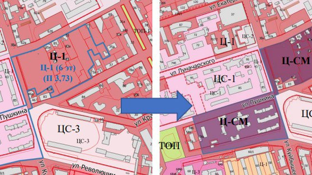 На месте краевой инфекционной больницы и дома с портретом Есенина установят  зону под парк и застройку – Коммерсантъ Пермь