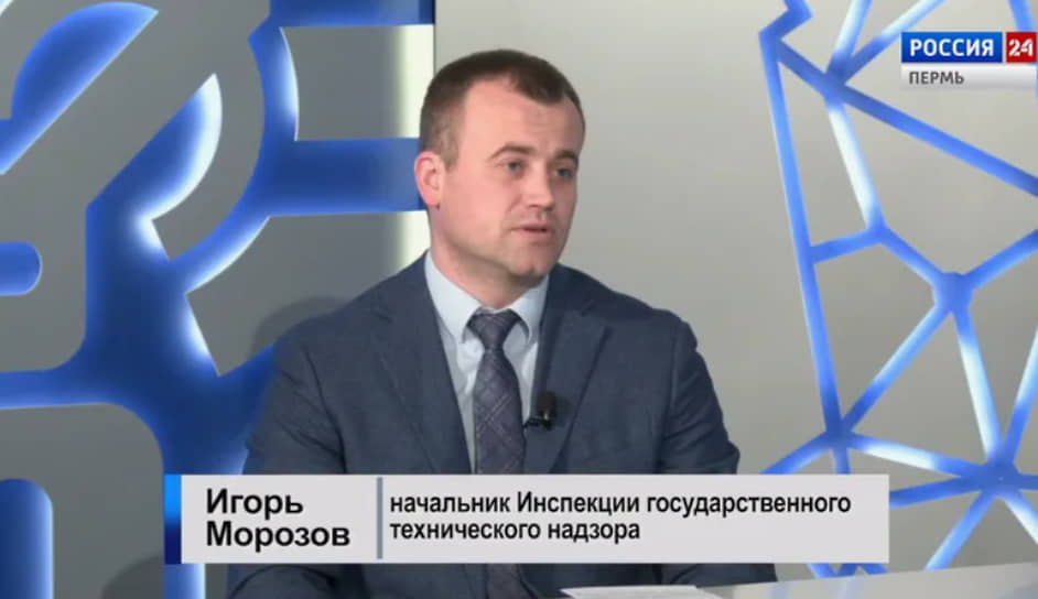 на фото: Игорь Морозов