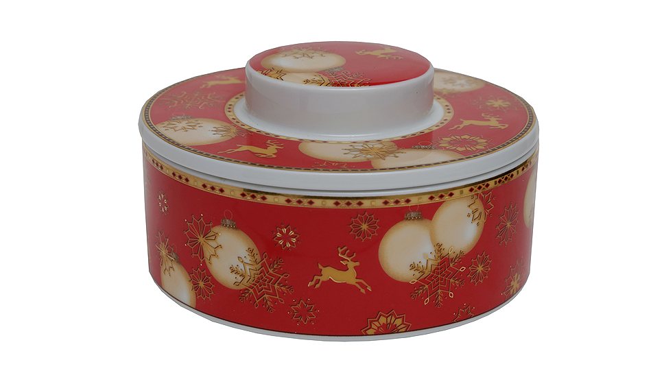 01 Holiday – бисквитница из фарфора SeltmannWeiden Queen'S, 1210 руб.