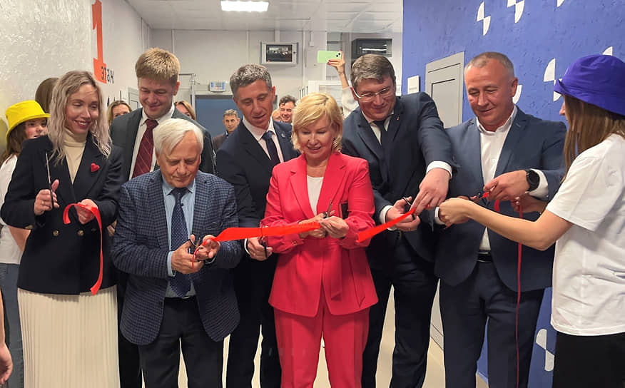 Открытие образовательно-производственного кластера «Химическая промышленность» Пермского края в Губахе, 1 сентября 2023 года