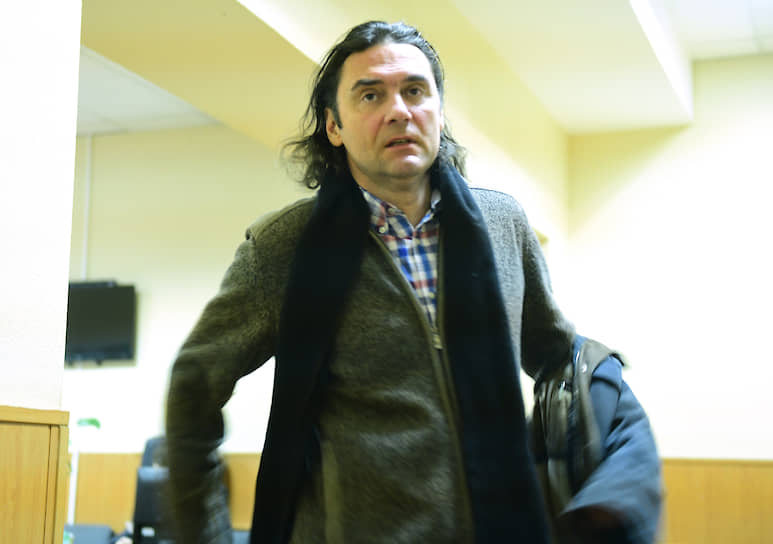 Андрей Мокров перед очередным заседанием в Дзержинском районном суде