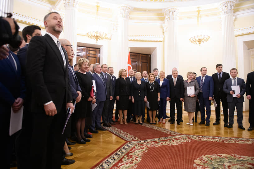 Новые депутаты Законодательного собрания Санкт-Петербурга