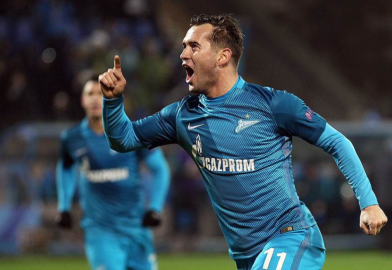Игрок ФК &quot;Зенит&quot; Александр Кержаков 