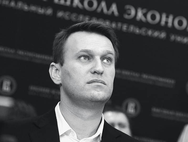 Оппозиционный политик Алексей Навальный в 2011 году