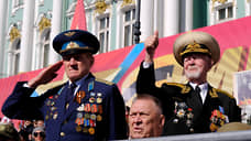 Парад Победы начался на Дворцовой площади в Петербурге