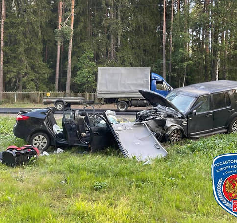 Водитель Kia получил тяжелые травмы в результате ДТП на Приморском шоссе