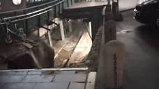 На Ладожском  вокзале в Петербурге обрушилась часть крыши платформы