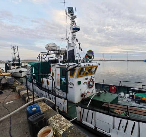 Пожар на маломерном судне произошел в морском порту под Калининградом