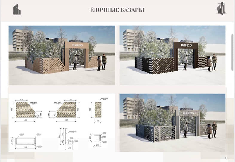 Проект единого архитектурного облика объектов нестационарной торговли в Ленинградской области