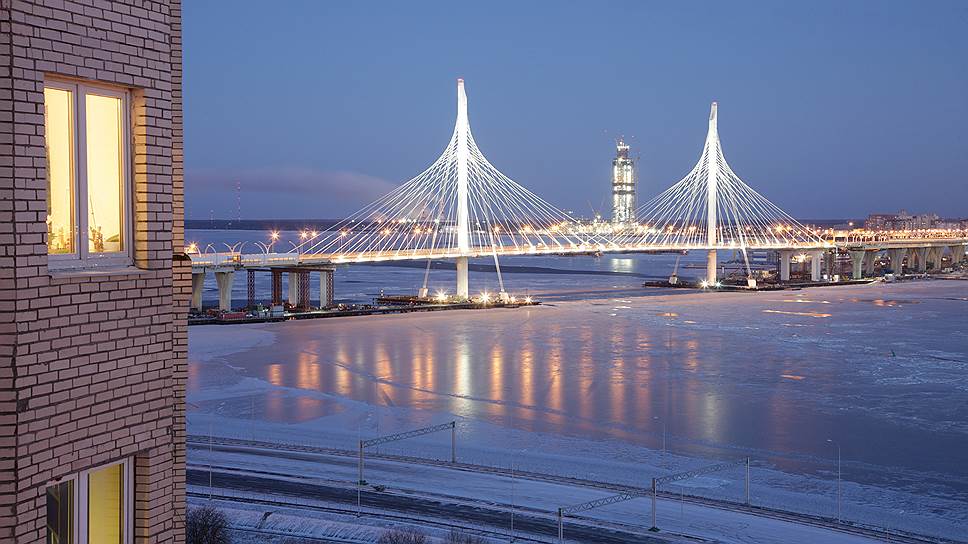 29 ноября 2016. Мост через Петровский фарватер