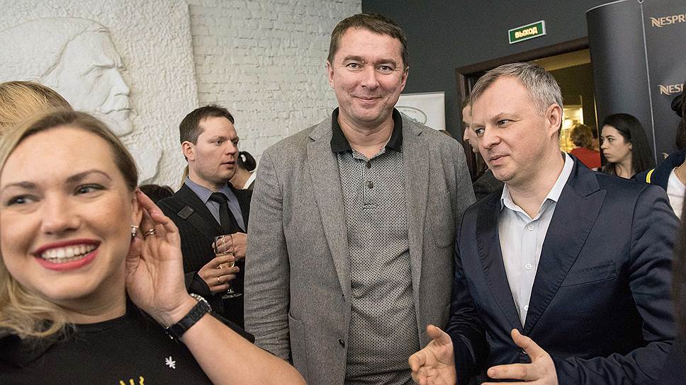 Эдуард Пичугин, генеральный директор «Ленфильма», и Максим Ефимов