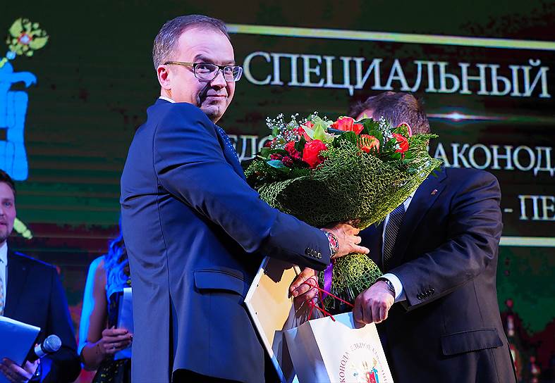 Специальный приз парламента Санкт-Петербура. Журналист телеканала «Санкт-Петербург» Юрий Зинчук