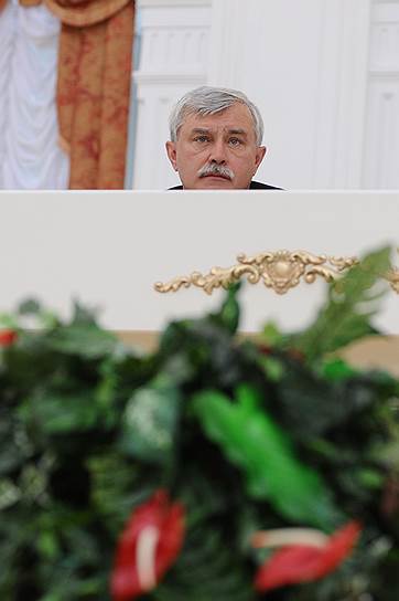 Август 2011 г. Первая пресс-конференция Георгия Полтавченко в Смольном в качестве врио губернатора Санкт-Петербурга