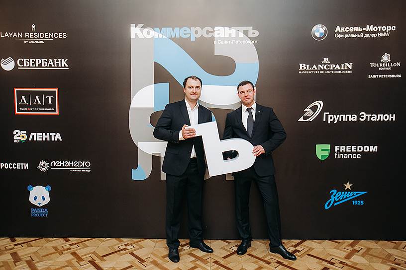 Директор Санкт-Петербургского филиала «ВСК страховой дом» Дмитрий Лучков и вице-президент Санкт-Петербургского филиала «ВСК страховой дом» Сергей Завгородний