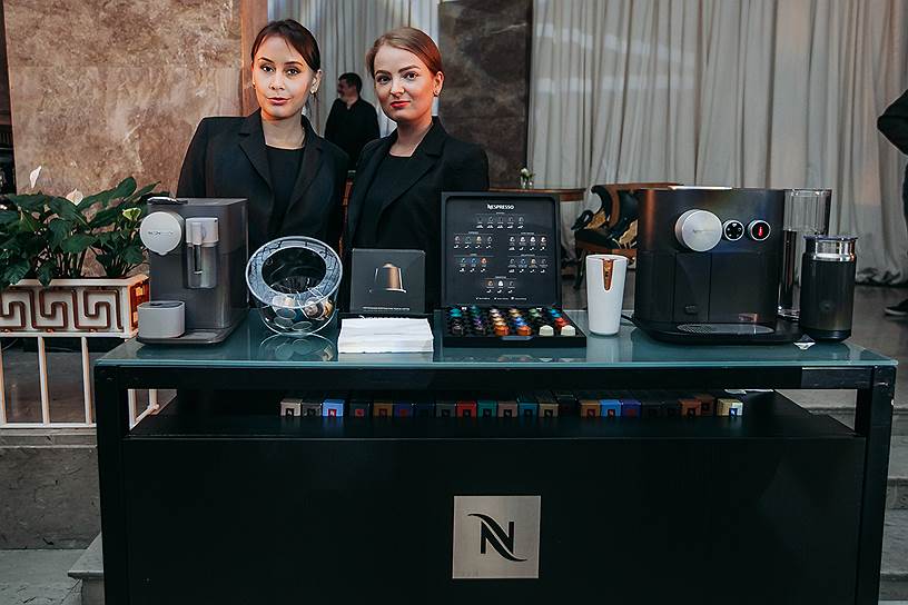 Партнер вечера — компания Nespresso