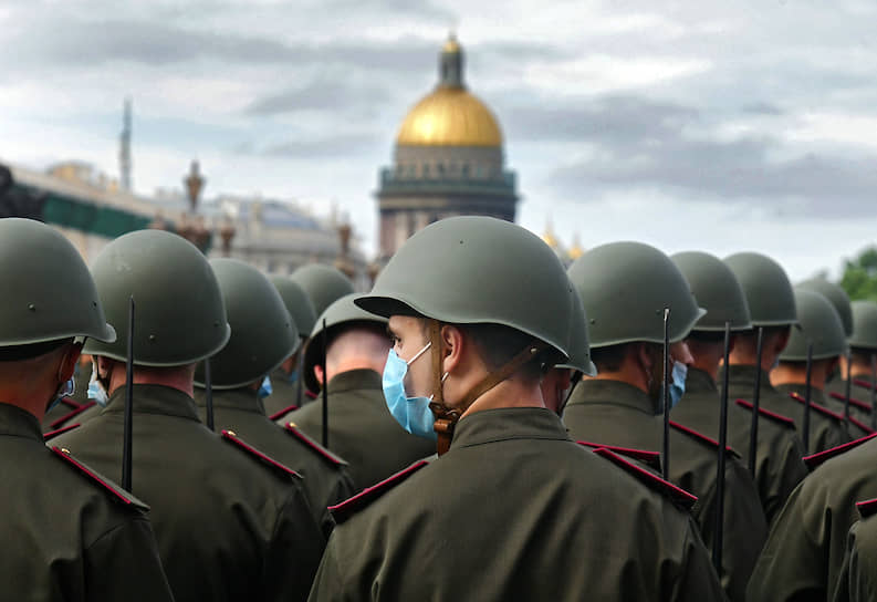 Репетиция парада, посвященного 75-летию Победы в Великой Отечественной войне